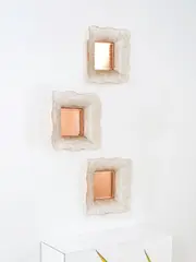 Roberto Giulio Rida, Suite de trois miroirs Rosa Venini Corteccia