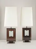 Roberto Giulio Rida, Paire de lampes de table Giroscopio
