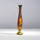 Daum Nancy, Vase de forme fuselée à col évasé
