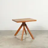 Pierre Chapo, Table T 27, A 'T 27' table in solid elm designed by Pierre Chapo in 1960 and executed by Atelier Chapo Créations
