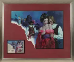 Robert Maguire, Winter Blossom (Book Cover Illustration), acrylic on board