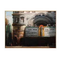 Richard Bunkall, The Atlas, oil on canvas