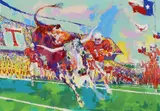 LeRoy Neiman, Texas Longhorns, Serigraph