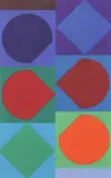 Victor Vasarely, Beryll, lithograph in colors on wove paper