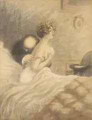 Albert Paul Guillaume, The Doctor, chromolithograph on paper