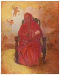 Vladimir Piskarev, The Small Prince, acrylic on canvas
