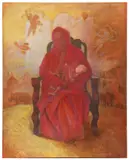 Vladimir Piskarev, The Small Prince, acrylic on canvas