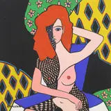 Ramsden, Pop Art Woman, Gallery-wrapped acrylic on canvas