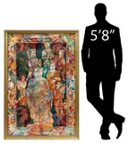 Karin Michele Anderson, Ancestors, watercolor and acrylic painting on paper