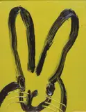 Hunt Slonem, Citron, oil on panel