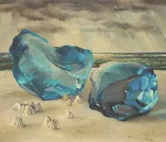 Fredrick Rhodes Sisson, Fredrick R. Sission, Rhode Island School of Design Museum of Art, oil on Masonite