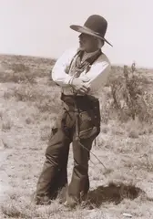 William D. Wittliff, Call, sepia-toned gelatin silver print on paper