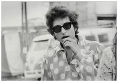 Dick Waterman, Bob Dylan at Newport Folk Festival, gelatin silver print on paper