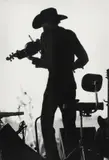 Dick Waterman, Gatemouth Brown at the 1996 New Orleans Jazz Festival, gelatin silver print on paper