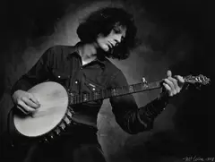 Jim McGuire, John Hartford, gelatin silver print on paper
