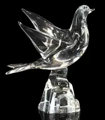 Licio Zanetti, engraved signature underfoot Zanetti L. (Licio Zanetti, Italian Murano art glass animal sculpture