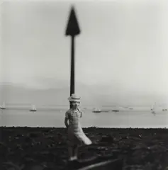 Straw Hat by Keith Carter, gelatin silver print on paper, sold May 2025