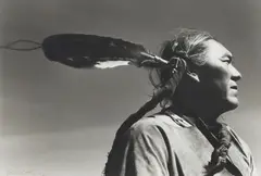 William D. Wittliff, Kee Elsisie [Kee Bahe Elsisie] - Navajo - Lonesome Dove, gelatin silver print on Agfa paper