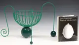 Dan Friedman, Wave Hill, 1994, Contemporary painted wood and metal fruit basket