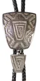 Tommy Jackson, Tommy Jackson (Navajo, Native American silver (content unknown) bolo tie