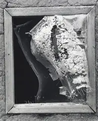 Gary Faye, Adobe Window Detail, Taos, New Mexico, gelatin silver print