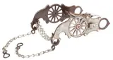 Perry D. Shirley, Bits & Spurs: Motifs, Techniques and Modern Makers, 2003, Western silver-inlaid steel horse bit