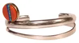 Richard Chavez, Richard Chavez (San Felipe Pueblo, Native American silver (content unknown) bracelet