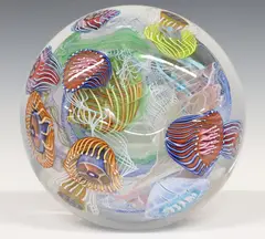 Wes Hunting, Crystal Optical, Contemporary studio art glass sculpture