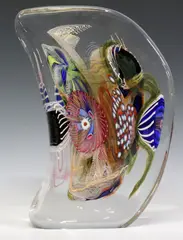 Wes Hunting, Crystal Optical, Contemporary studio art glass sculpture