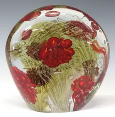 Eric Rubinstein, Eric Rubinstein (American, Contemporary studio art glass seascape sculpture