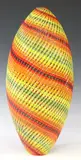 Layne Rowe, Woven, Contemporary studio art glass vase