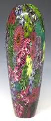 Martie Negri, Martie Negri (American, Contemporary studio art glass vase