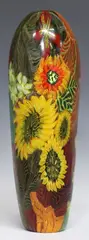 Martie Negri, Martie Negri (American, Contemporary studio art glass vase