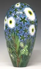 Martie Negri, Martie Negri (American, Contemporary studio art glass vase
