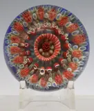 Trey Cornette, Untitled, Contemporary studio art glass millefiori paperweight