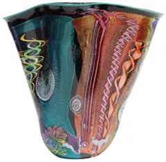 James Nowak, Flutter Aquarium, Contemporary "Flutter Aquarium" vase