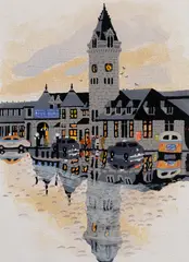 Jon Legere, Reflections, Silkscreen on paper