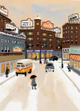 Jon Legere, Signs of Portland, Silkscreen on paper