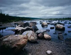 River Rocks by Melville McLean, 1999, Chromogenic print, offered Aug 2026