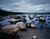 Melville McLean, River Rocks, 1999, Chromogenic print
