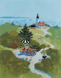 Jon Legere, Picnic, Silkscreen on paper