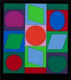 Victor Vasarely, Fundamental, Serigraph
