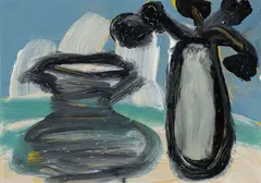 Harold Garde, Still Life, 2001, Acrylic on paper