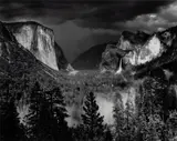 Ansel Adams, "Thunderstorm" Yosemite Valley, 1949, Gelatin silver print