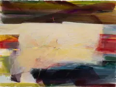 Frances Kornbluth, Penobscot, 1981, Mixed media on paper