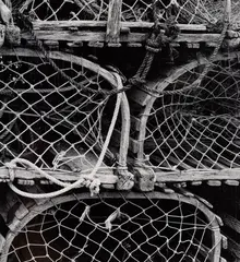 Henry Gilpin, Lobster Traps, 1992, Gelatin silver print