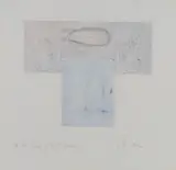 Harold Garde, In the Shape of the Kimono, Strappo on paper