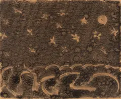Milton Avery, Stars, Moon and Sea, 1951, Monotype