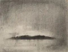 Emily Nelligan, Untitled, Charcoal on paper laid to card
