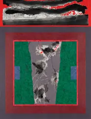 William Manning, Sea Shift #24, No. 1141, 2002, Acrylic and collage on paper